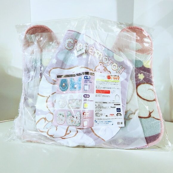 New Sanrio Cinnamoroll Toilet Cover and Mat Set Toreba Exclusive Japan - Picture 4 of 5